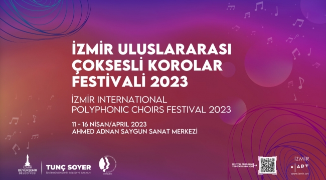 2. İzmir Uluslararası Çoksesli Korolar Festivali bugün başlıyor