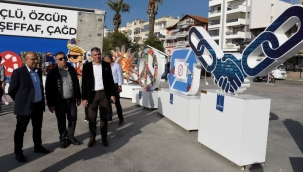 2. Yüzyılda Nasıl Bir Türkiye? Cevabı Kuşadası'nda sanata dönüştü