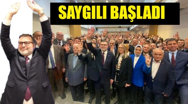 AK Parti İzmir İl Başkanlığı'nda devir teslim