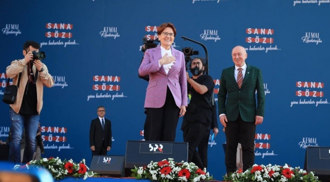 Akşener: İzmir'de her evden bir oy istiyorum