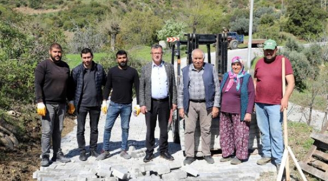 Alaşehir'de son iki yılda 500 bin metrekare kilit parke taşı döşendi