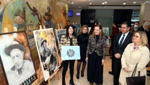 Aşık Veysel, resim sergisi ile anıldı