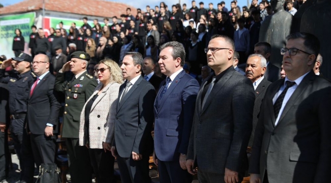 Atatürk'ün Bergama'ya gelişinin 89. yıl dönümü törenlerle kutlandı
