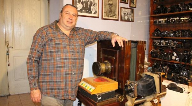 Atatürk'ün özel fotoğrafları bu makineyle çekildi