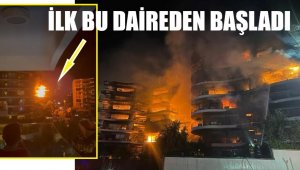 Böyle başladı! 40 daire cayır cayır yanıp kül oldu