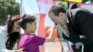 "Çocuklar için Bergama'ya yeni sosyal yaşam alanları inşa ediyoruz"