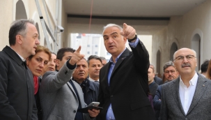 Erdoğan açmadan, iki bakan incelemeye geldi