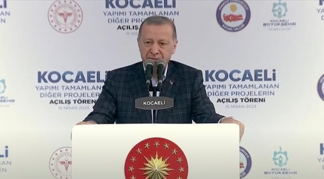 Cumhurbaşkanı Erdoğan: Şimdi sırada İzmir var