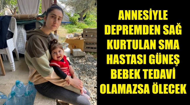 Depremden sağ kurtuldu, tedavi olmayı bekliyor