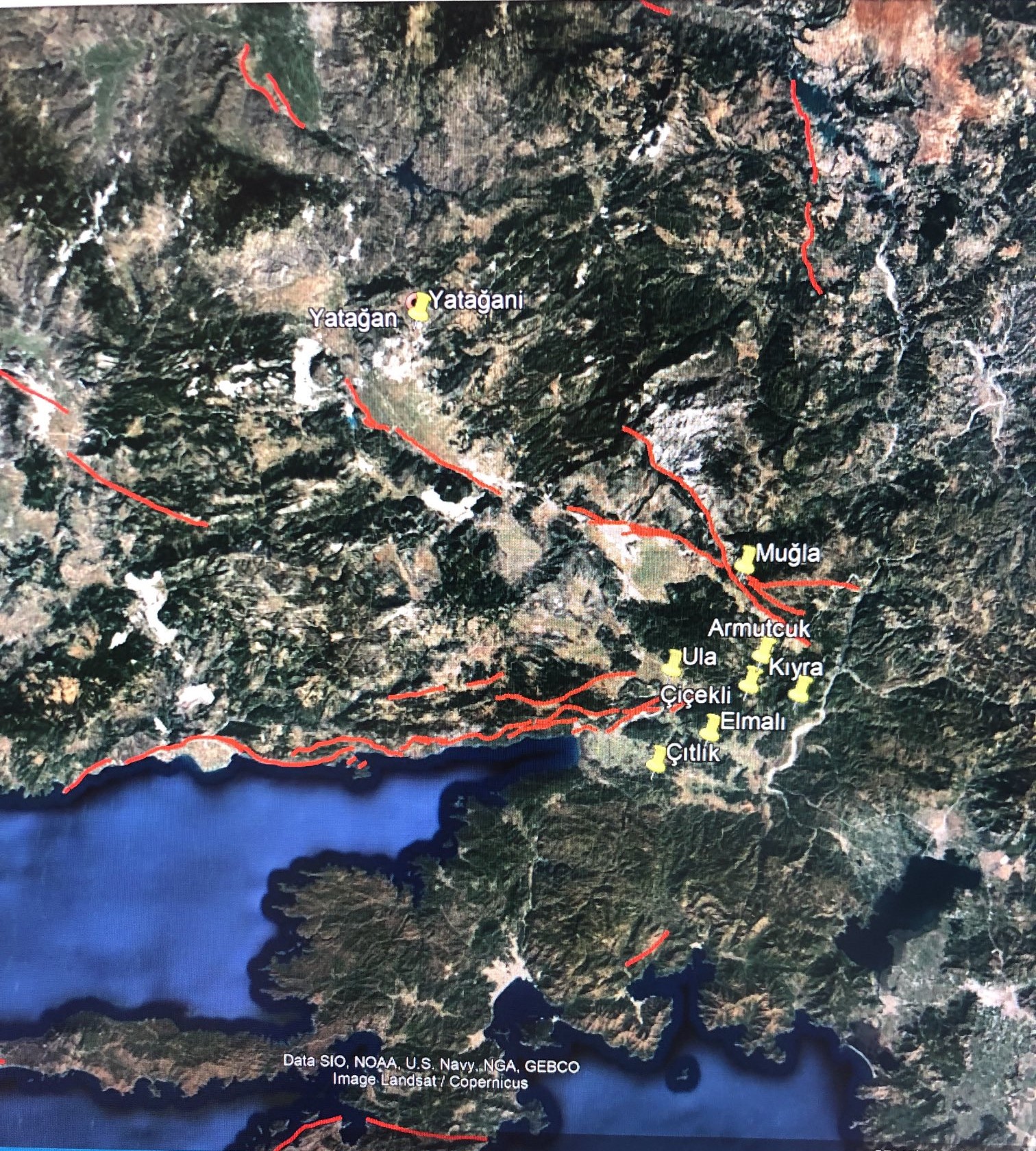 Depremler batıya doğru kayıyor