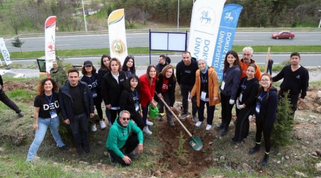 Dokuz Eylül Üniverbitesi, Malatya'da 65 bin fidanı toprakla buluşturacak