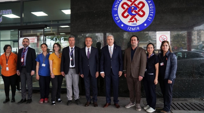 Ege Üniversitesi Hastanesi'nin yenilenen Acil Servis'i hizmete açıldı