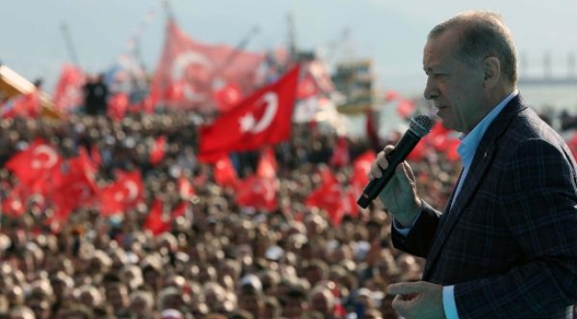 Erdoğan: İzmir'e son 21 yılda 223 milyar TL'lik kamu yatırımı yaptık