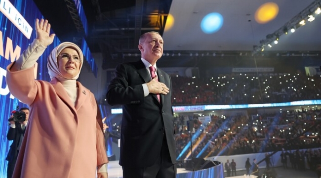 Erdoğan, Seçim Beyannamesi'ni açıkladı