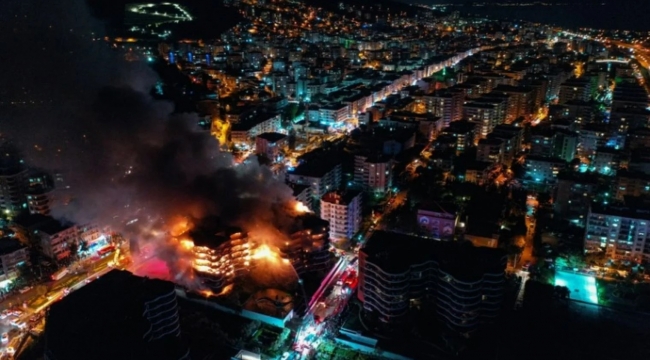 Folkart'tan yangınla ilgili açıklama: 40 daire etkilendi