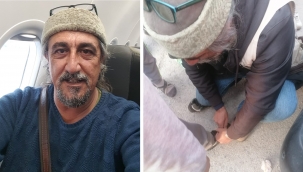 Fransa'dan geldi, günlerdir deprem bölgesinde gıda yardımı dağıtıyor