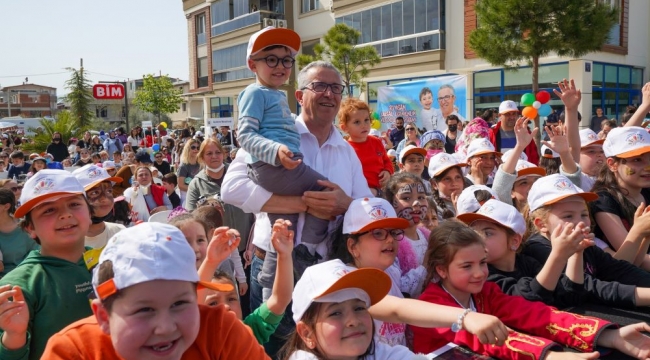 Gaziemir'de 23 Nisan coşkusu! Çocuklar için özel etkinlikler