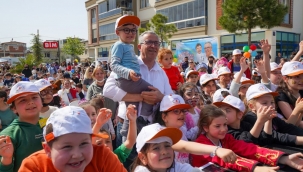 Gaziemir'de 23 Nisan coşkusu! Çocuklar için özel etkinlikler