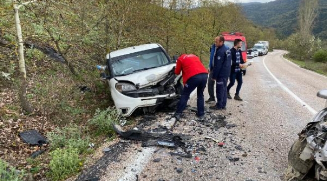 Gönen'de yağmur kazası: 1 kişi öldü, 1 yaralı var