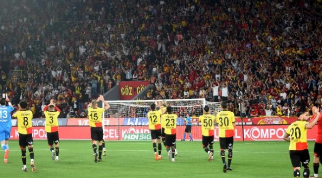 Göztepe'de taraftarı herkesin dilinde