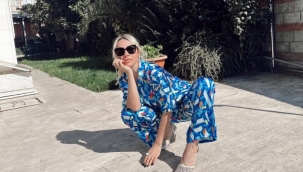 Hadise'nin çömelme pozuna yorum yağdı