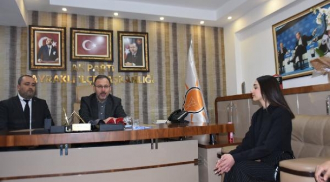 İzmir milletvekili adayı Bakan Kasapoğlu: Milletimiz ile kucaklaşmaya geldik