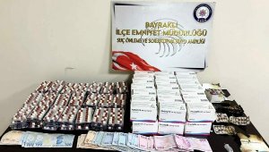 İzmir'de 6 bin 358 sentetik hap ele geçirildi