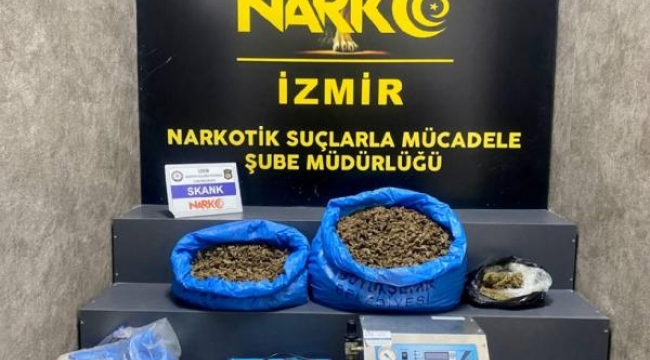 İzmir'de uyuşturucu operasyonlarında 91 tutuklama