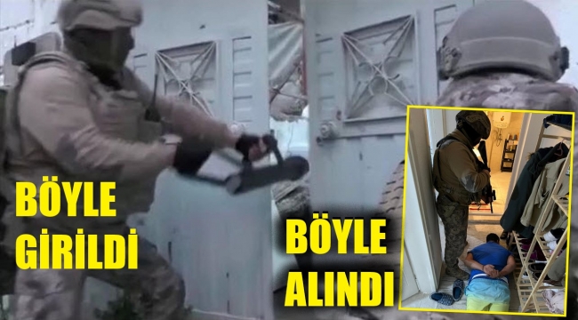 Kapılar 'koçbaşıyla' kırıldı; 31 gözaltı