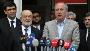 Karamollaoğlu'ndan Muharrem İnce'ye: Neden bölüyorsun, çekil artık