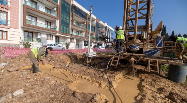 Kemalpaşa, Buca ve Güzelbahçe'de su sıkıntısına karşı 7 kuyu açılıyor