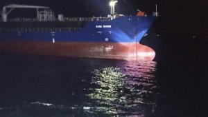 Kimyasal yüklü gemi, Karanlık Liman'a çekildi