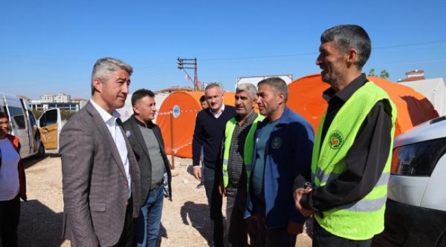 Marmaris Belediyesi'nden Malatya'ya konteyner desteği