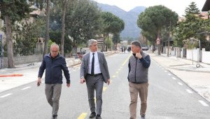 Marmaris'te 4 bin metre yol yenilendi