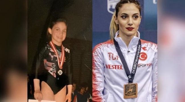 Milli cimnastikçi Göksu Üçtaş Şanlı'dan spora veda