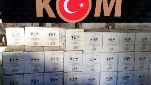 Muğla'da 7 bin 880 şişe sahte içki ele geçirildi 