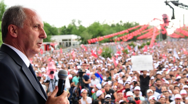 Muharrem İnce: Erdoğan 2. turda kazanır