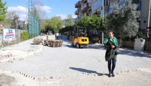 Selçuk'un alt yapısı değişiyor! Başkan çalışmaları denetledi