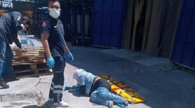 Soğuk hava deposunda patlama: 2 işçi ağır yaralı
