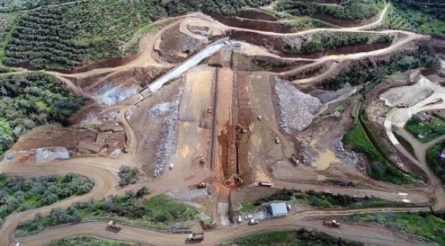 Tire Dereli Barajı'nda sona gelindi! 3 ay içinde tamamlanacak