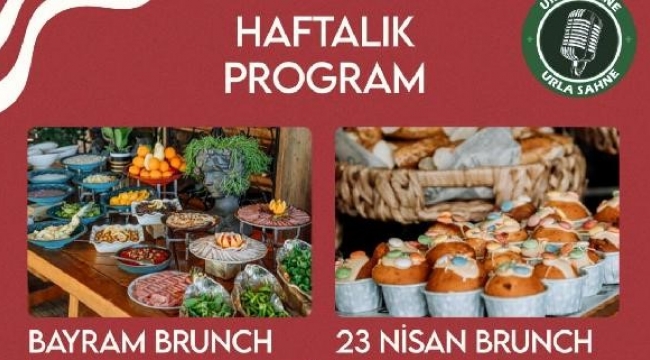 Urla Sahne'den lezzet ve eğlence dolu bayram programı