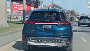 Yerli otomobil Togg'un ilk kazası