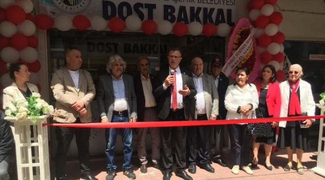 Alaşehir'de ihtiyaç sahipleri için 'Dost Bakkal' açıldı