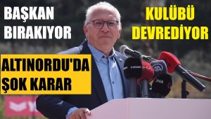 Altınordu'da şok karar! Özkan kulübü devrediyor