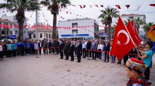 Ayvalık'ta ilk kurşunun 104'üncü yıl dönümü kutlandı