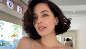 Azra Akın ve yeni saçları