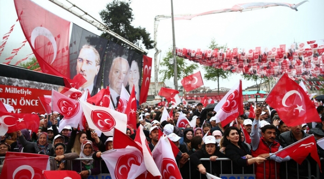 Bahçeli: 14 Mayıs'ı kundaklamak için karanlık eller devrededir