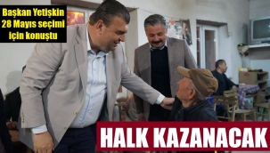 Başkan Yetişkin kapı kapı dolaşıyor