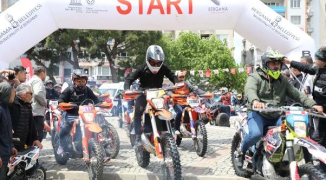 Bergama Kozak Yaylası'nda enduro ve ATV şampiyonası başladı