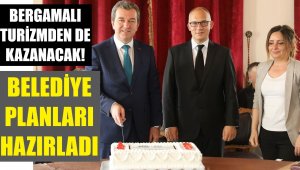 Bergama'nın 5 yıllık alan yönetim planı pasta kesilerek imzalandı